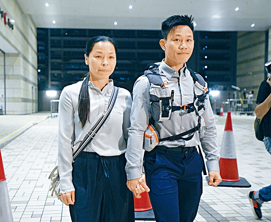 涉嫌參與前年七二八上環暴動的一對夫婦早前獲裁定罪脫。