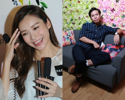 李佳芯同男友陳炳銓出雙入對，她希望保持齋缽無緋聞。