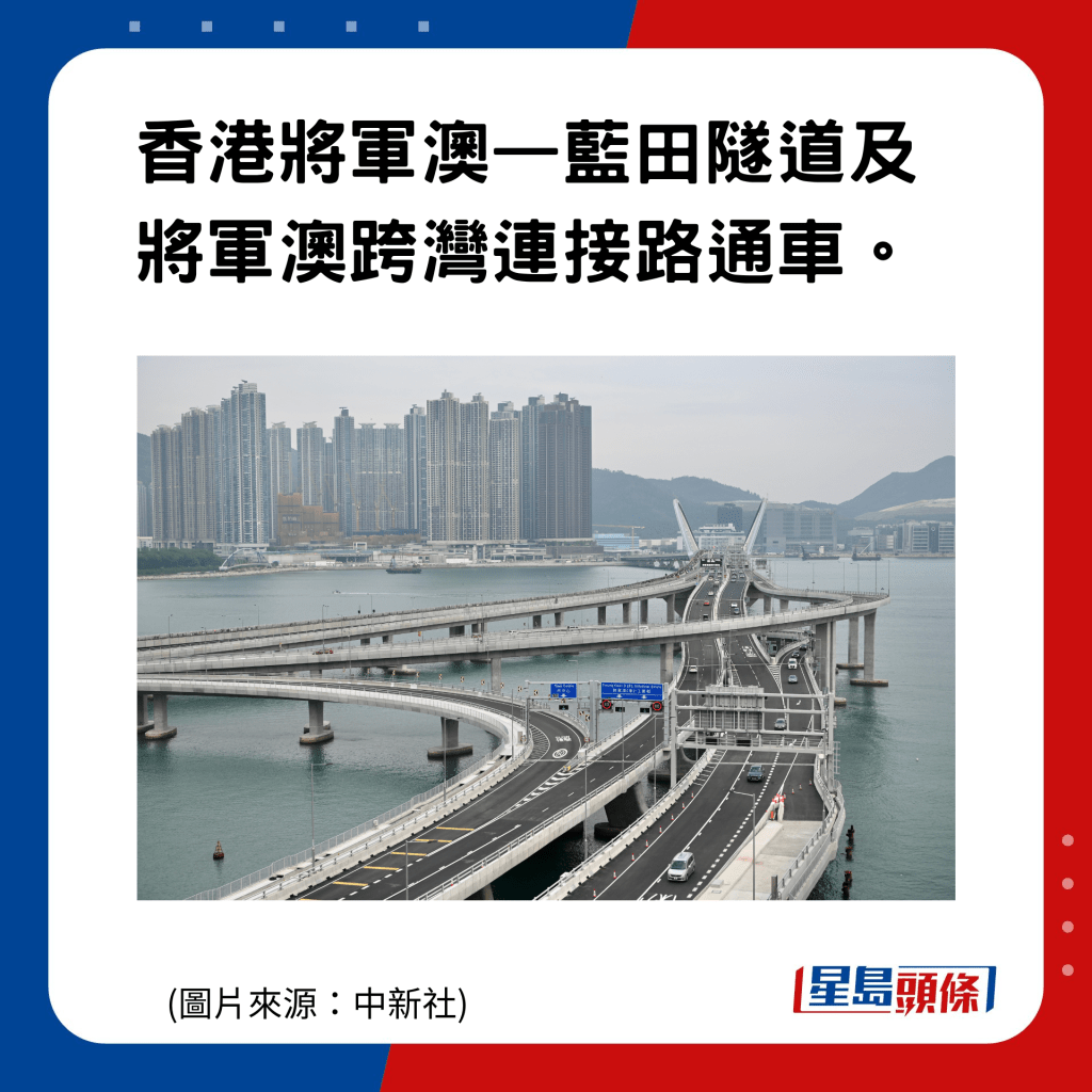 香港地名的雅與俗｜藍田：香港將軍澳—藍田隧道及將軍澳跨灣連接路通車。
