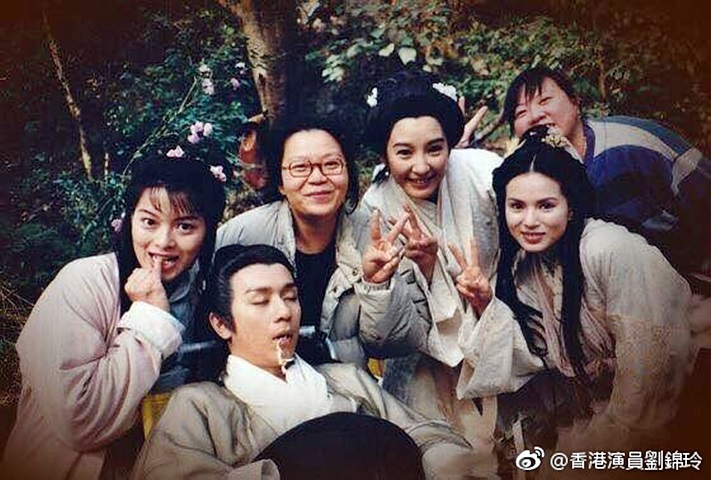 無線在97年拍攝《天龍八部》。