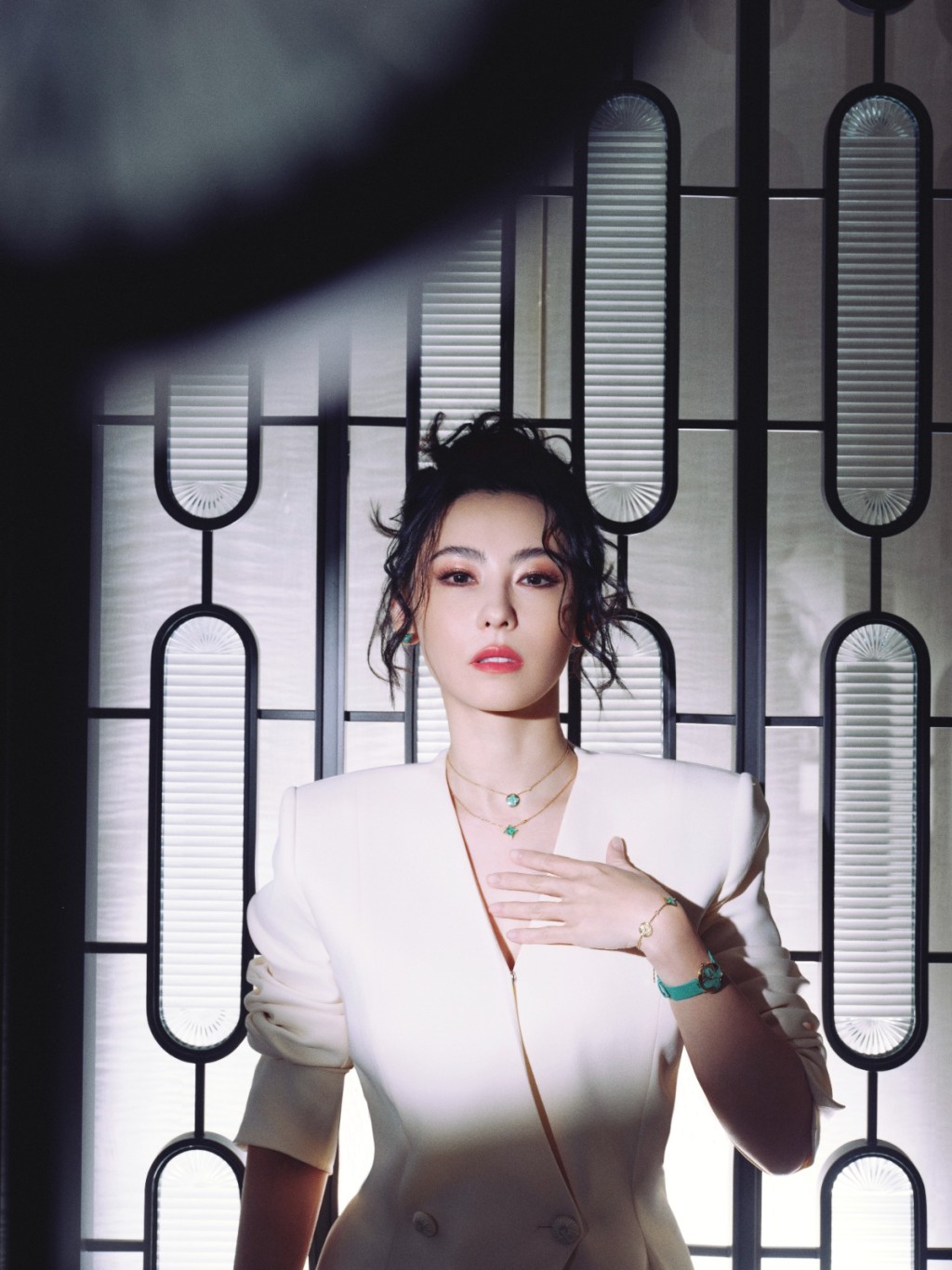 張柏芝近日現身Louis Vuitton「秘境臻藏」高階珠寶展的璀璨珠玉之夜。