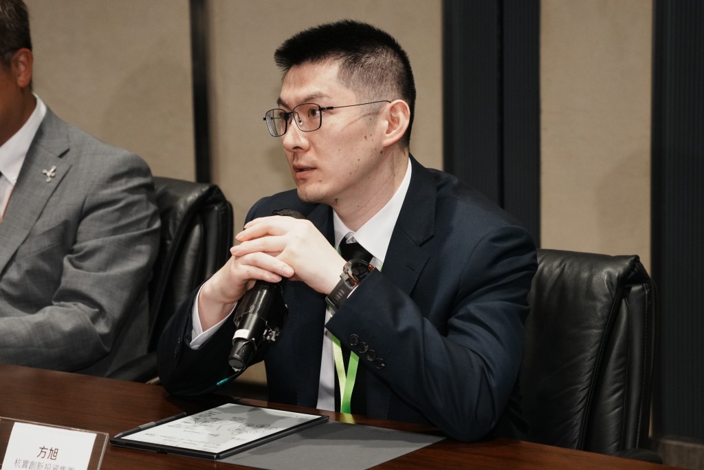 杭實創新投資集團副總經理方旭。 杭實創新投資集團副總經理方旭。