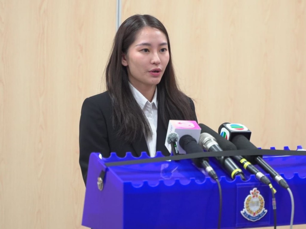 警方黃大仙警區重案組督察鄭勵臻。 警方黃大仙警區重案組督察鄭勵臻。