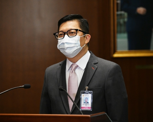 鄧炳強首次以保安局局長身分撰文。資料圖片
