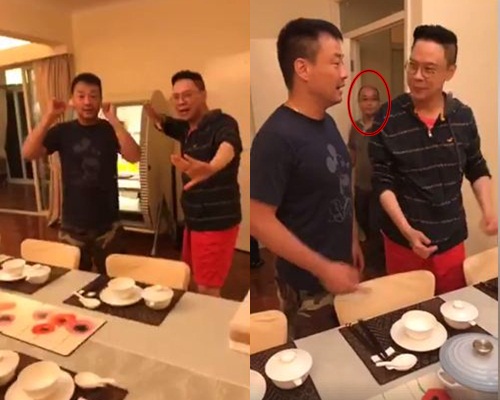 有人亂入鏡頭，證明成間屋不只他們兩人