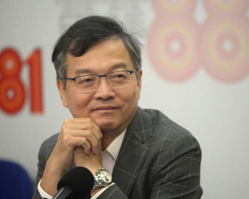 林正財亦指,相信有溝通總比沒有溝通好。資料圖片