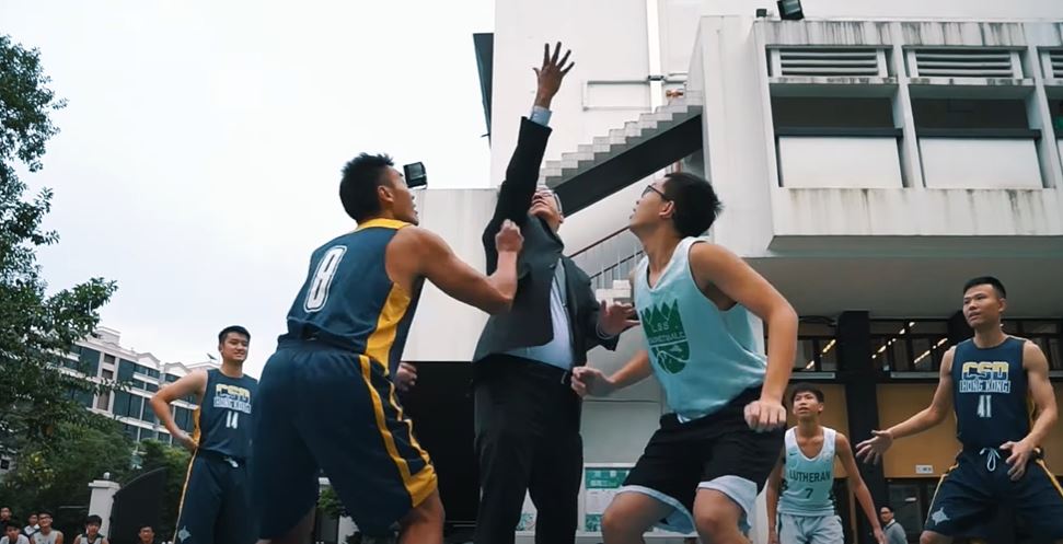 籃球可增進團隊精神的運動。