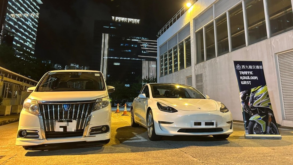 警方打擊西九龍白牌車 放蛇拘兩司機