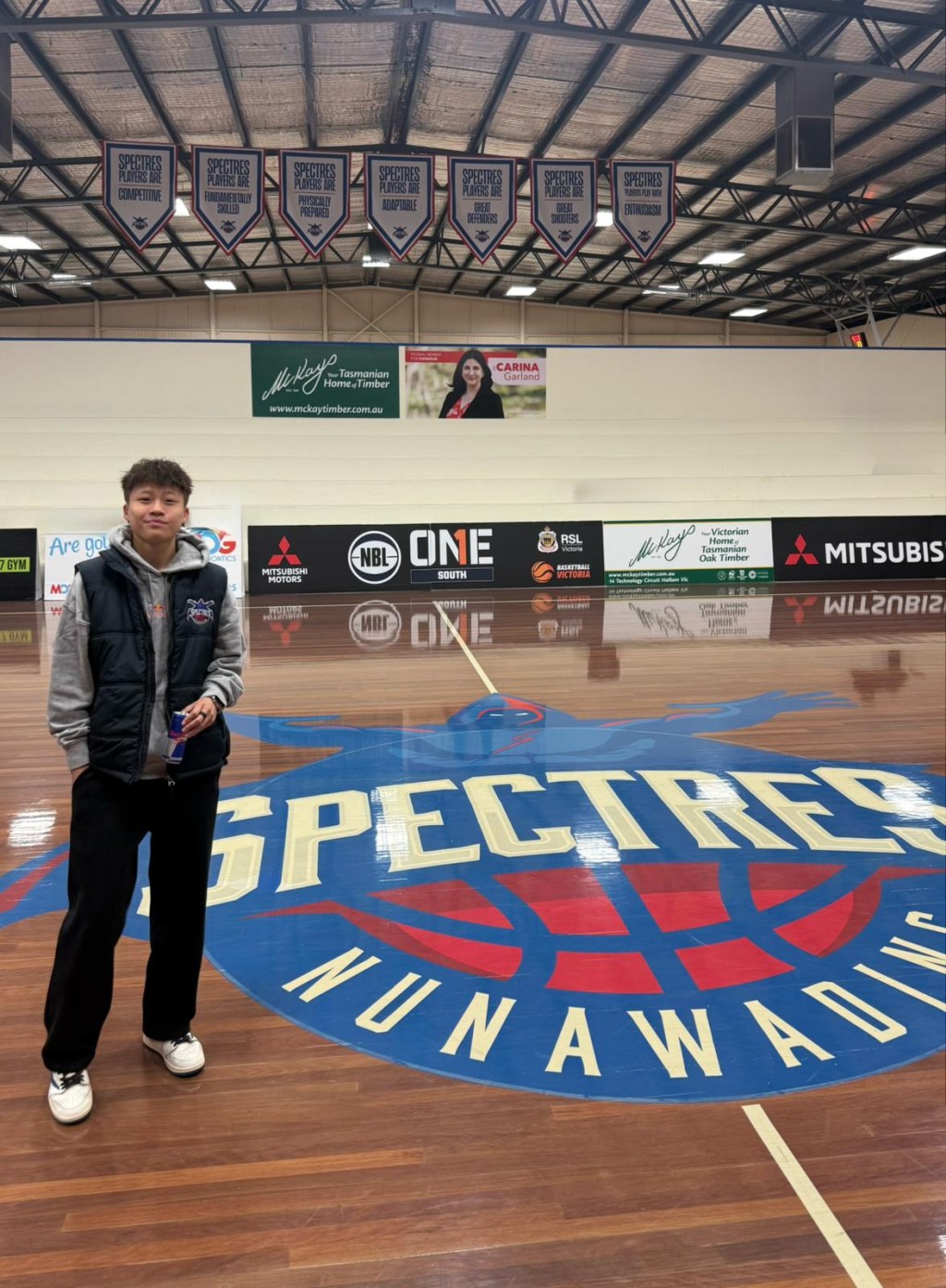 港隊女籃代表李祉均加盟澳洲 NBL 1 球隊 Nunawading Spectres。公關圖片 港隊女籃代表李祉均加盟澳洲 NBL 1 球隊 Nunawading Spectres。公關圖片