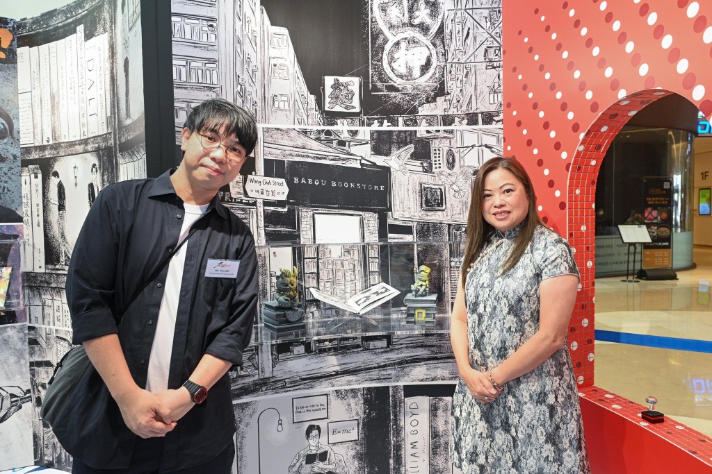 羅淑佩指，發覺參展漫畫家均十分鍾情投入創作，而且很想將港漫動力帶到全世界。羅淑佩fb圖片
