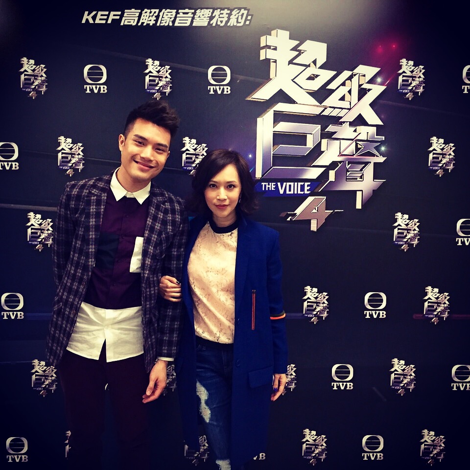 陳浚霆當年參加《超級巨聲4》，顧紀筠也陪伴在側。