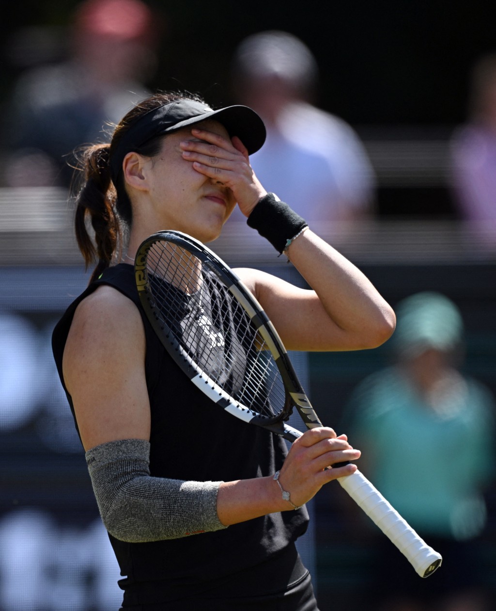 王欣瑜是首位躋身WTA500級別巡迴賽單打決賽的中國球手。路透社