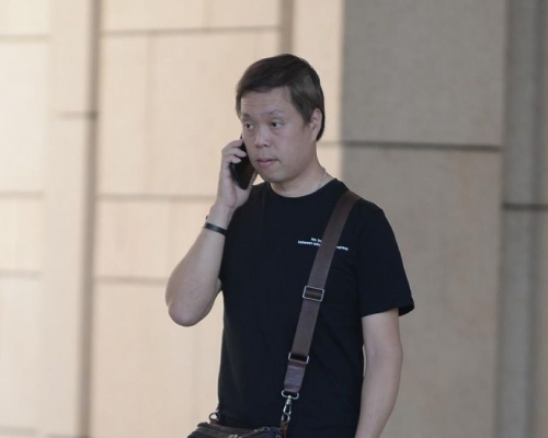 消防保安承辦商技工李俊雄。