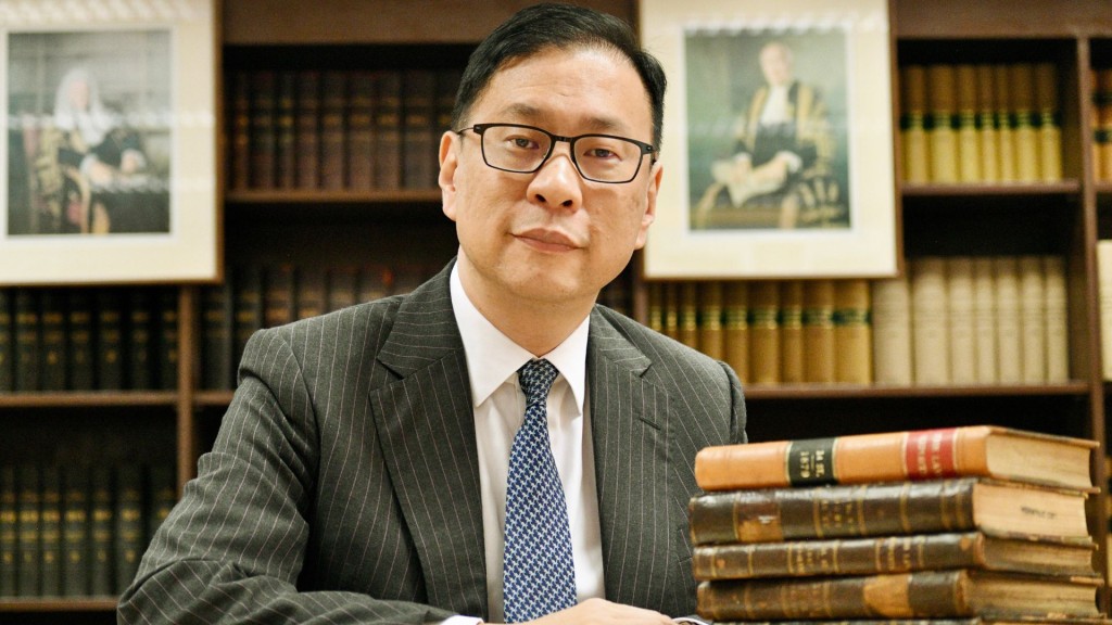 香港大律師公會主席杜淦堃則指大律師公會未來會加強在中東推廣工作。資料圖片