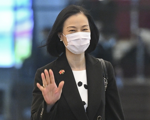 陳曼琪表示,期待國安法的案件盡快完成審訊,為國家安全案件的定罪和量刑提供案例。資料圖片