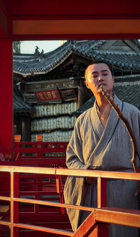 河頭老街NPC玄奘走紅，待業演員王彬演繹《大唐西域記》行者形象。
