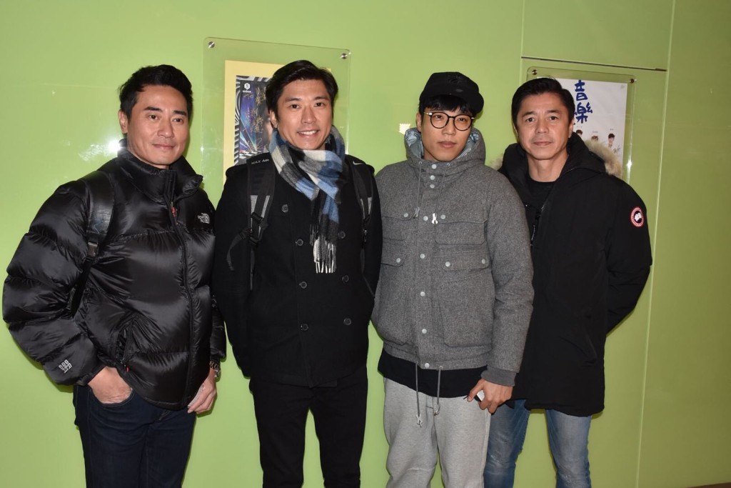 歐瑞偉、李偉健、鄭世豪、何啟南到場支持。