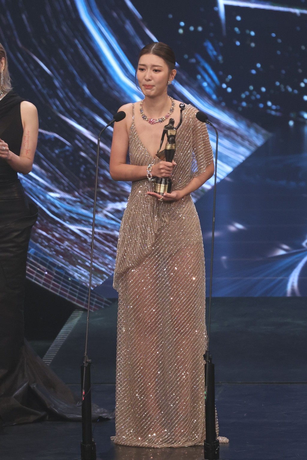 余香凝說希望見到所有新生代演員在金像獎都有機會得獎，