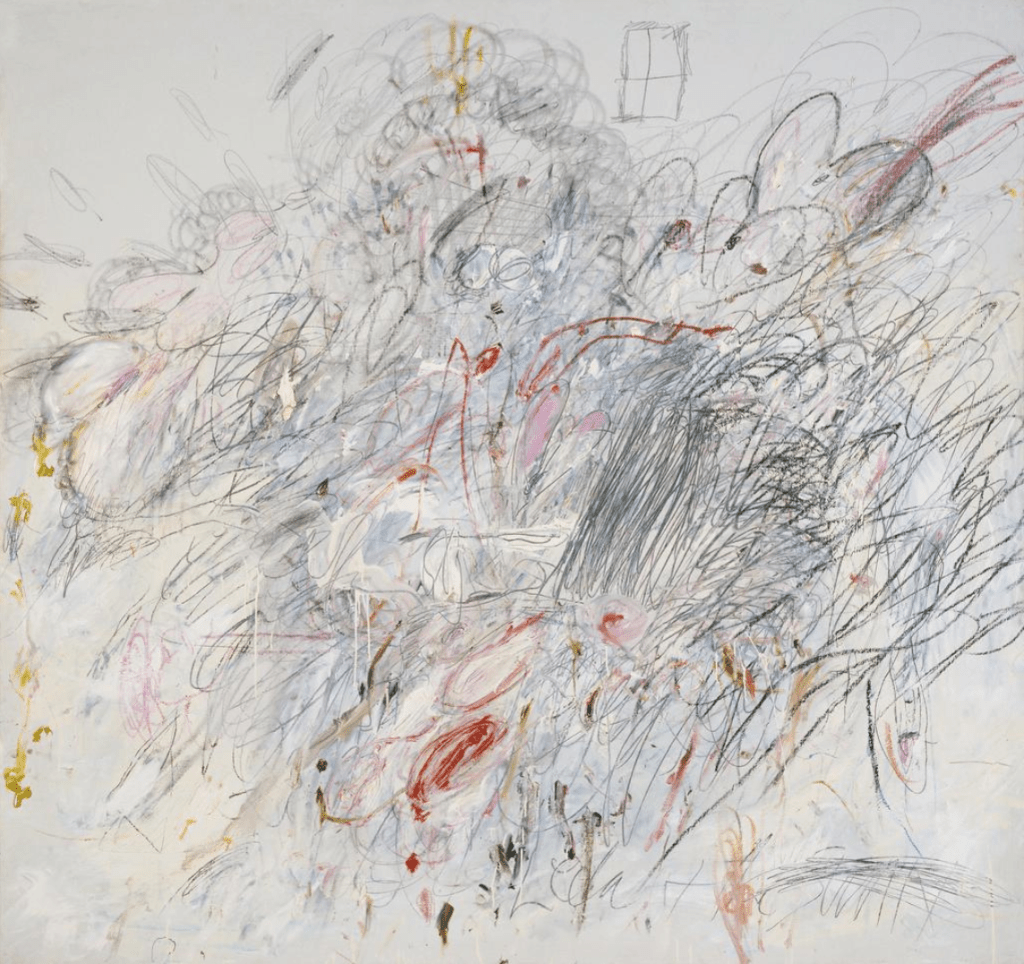 湯伯利的抽象畫作動輒在拍賣場上賣出高價，包括名作《麗達與天鵝》。