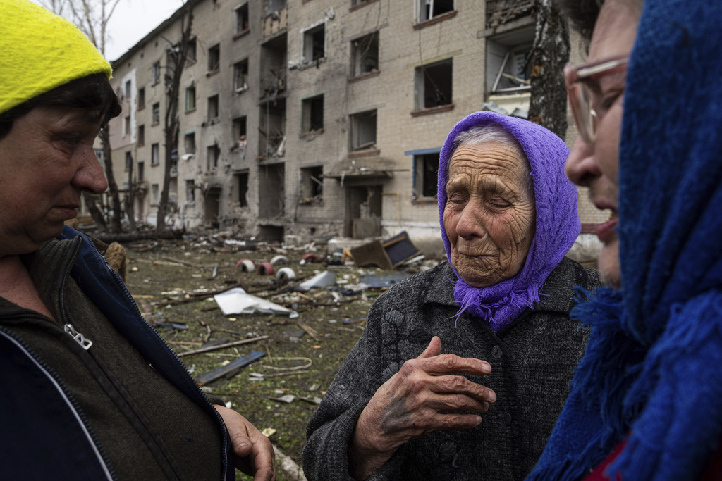 烏克蘭哈爾科夫州發生強烈爆炸。美聯社