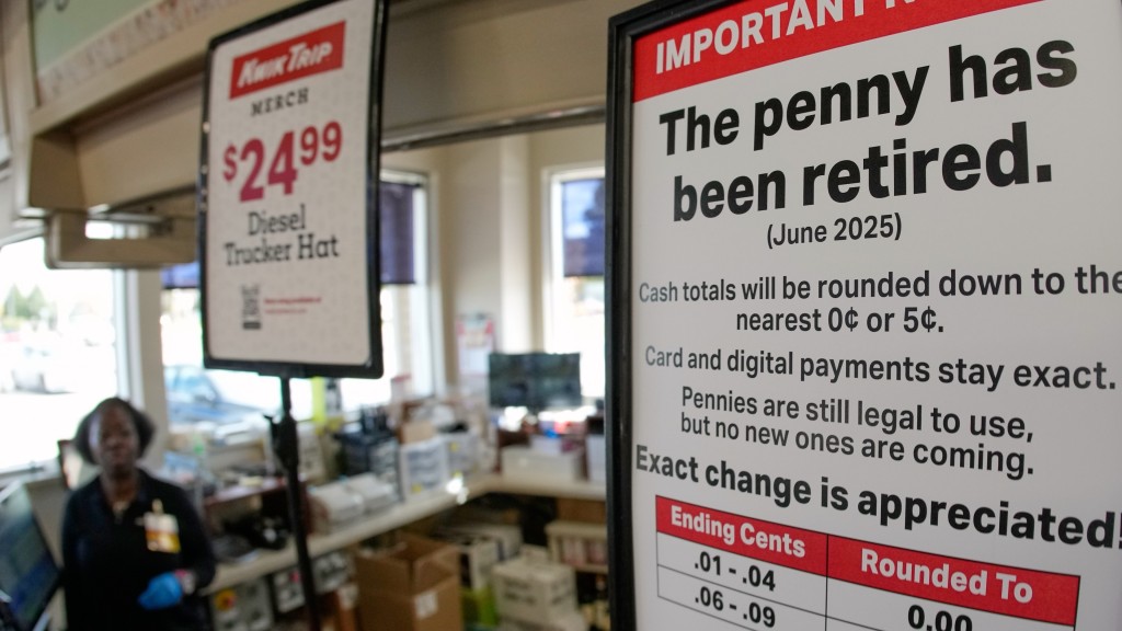 便利店巨頭Kwik Trip「向下取整」至5美分。 美聯社 便利店巨頭Kwik Trip「向下取整」至5美分。 美聯社