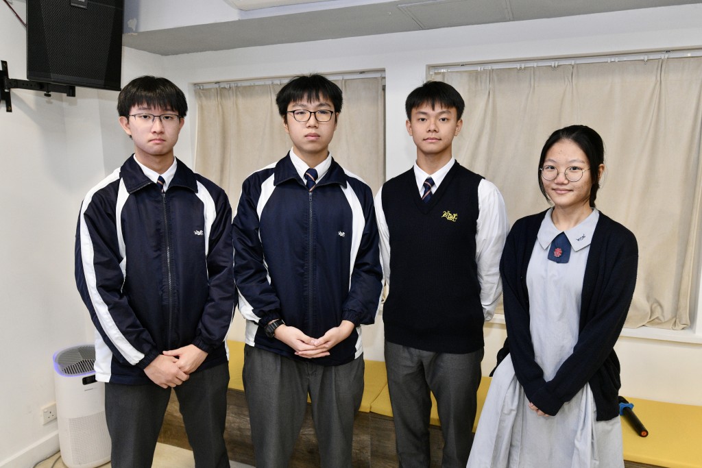 其中一支参赛队伍来自四邑商工总会黄棣珊纪念中学。
