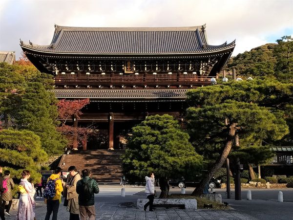 知恩院是京都名刹。网上图片   