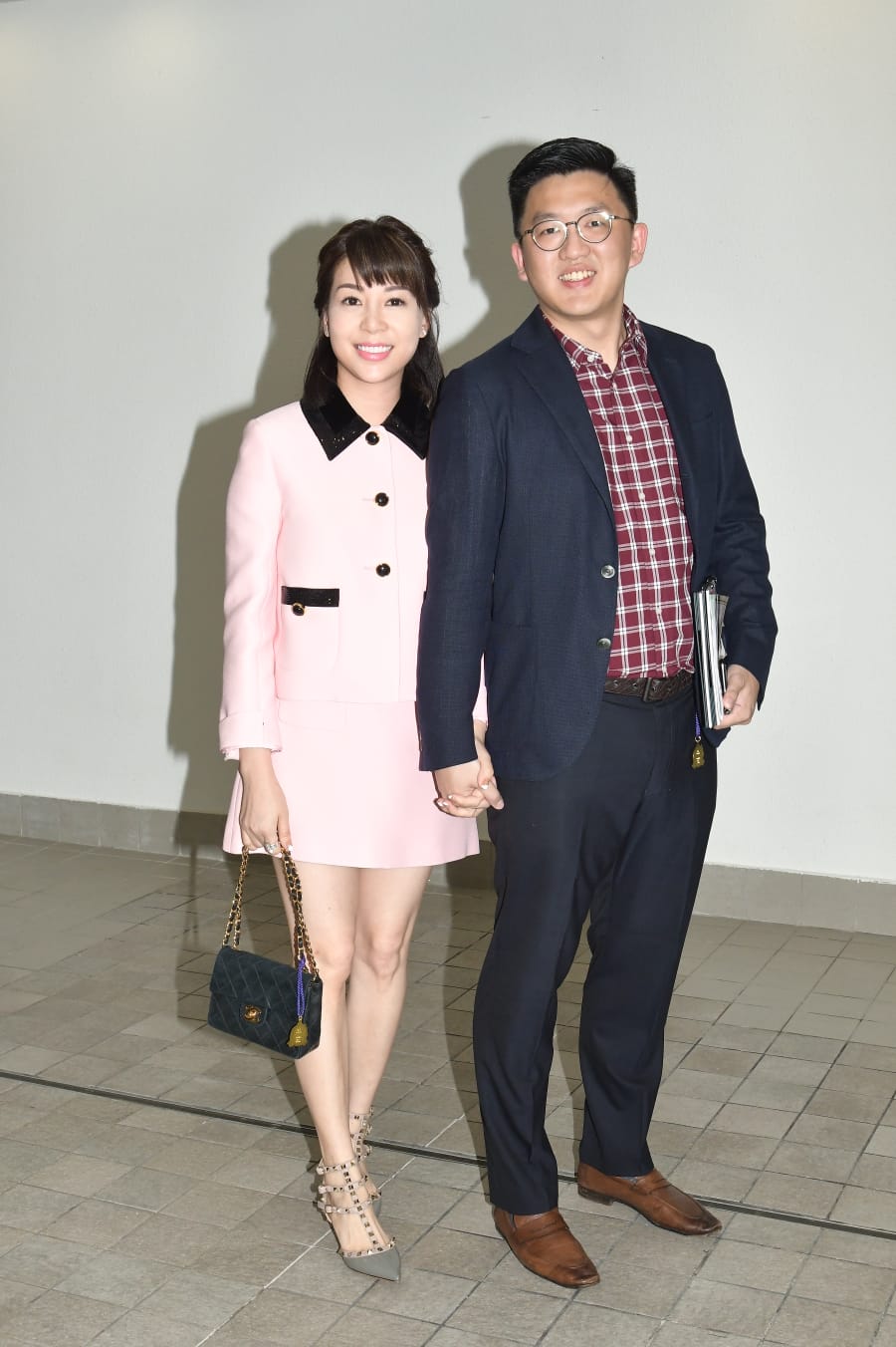 黃婉曼與老公
