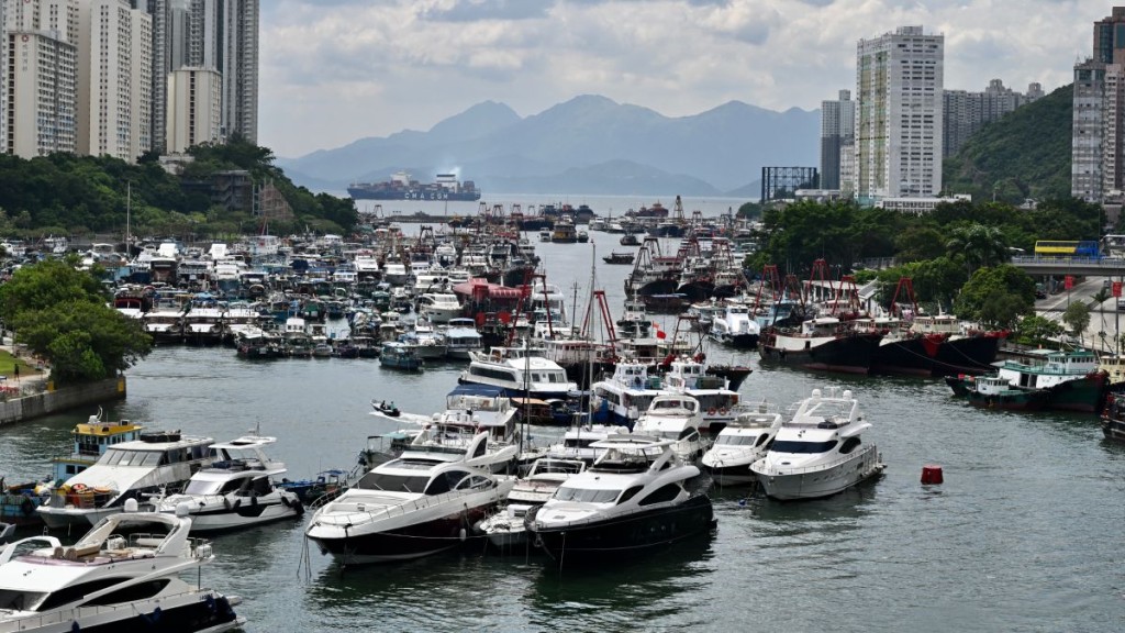 港澳遊艇將可免擔保情況下，進出大灣區九市。中新社