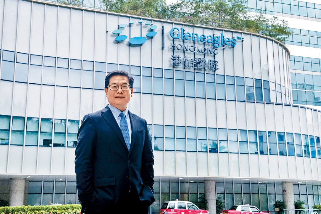 港怡醫院執行總裁曾慶亷指，未來的醫療市場將依賴創新研發及先進技術的有效應用。
