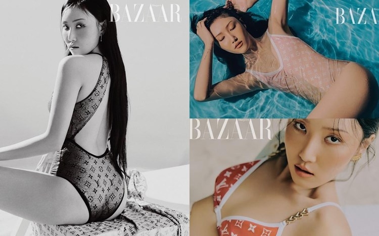 華莎身材超好,真係Too hot to handle呀。(來源:Harper's Bazaar)
