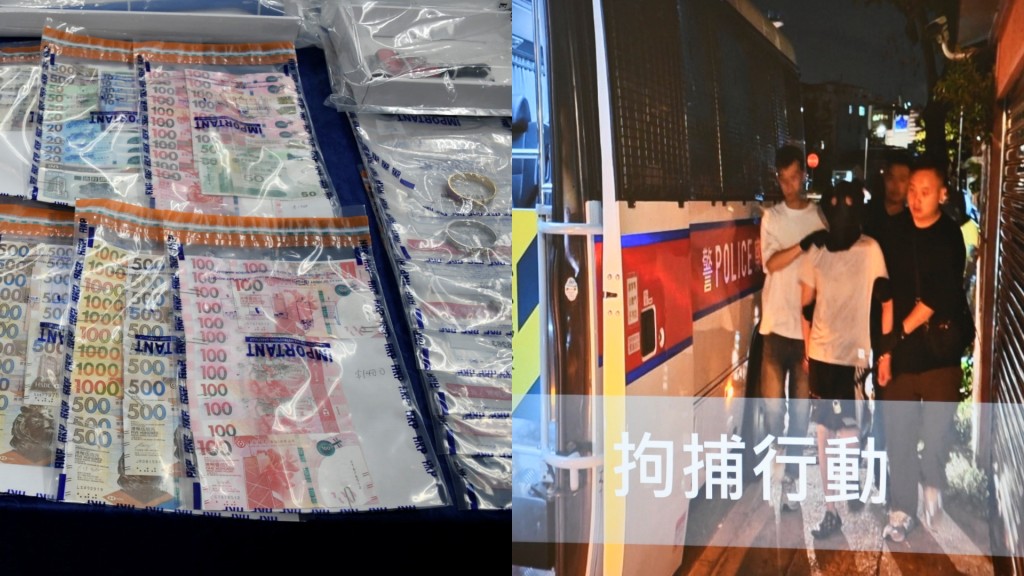 廣西韋家幫4男偷渡來港 爆村屋私樓掠逾$450萬財物 警陸空打擊一網成擒