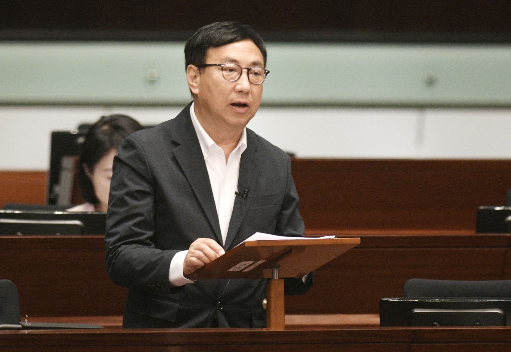 社福界議員狄志遠。 社福界議員狄志遠。