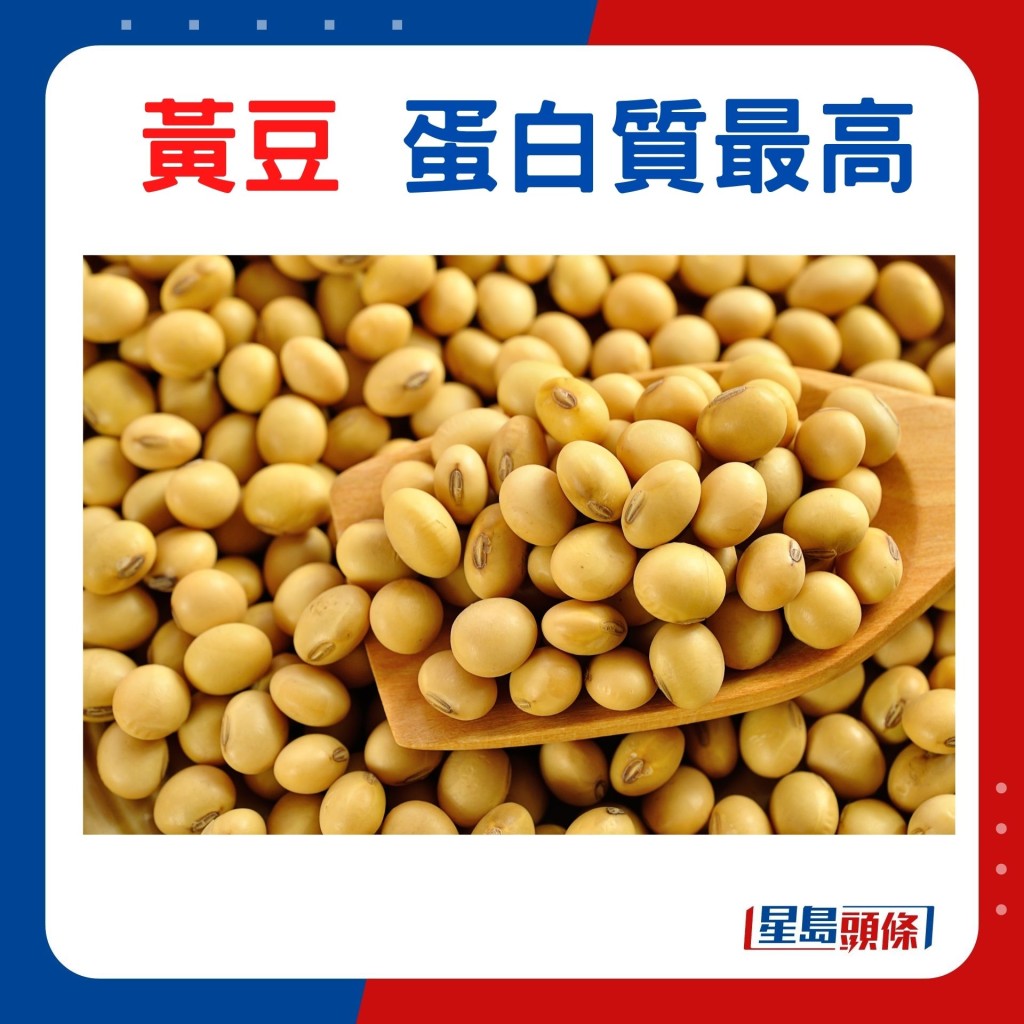黃豆 蛋白質最高