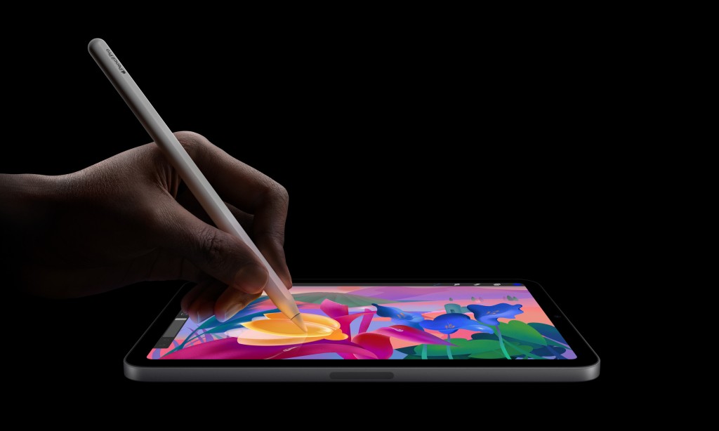 除了Apple Pencil（USB-C），iPad mini 7亦兼容Apple Pencil Pro。