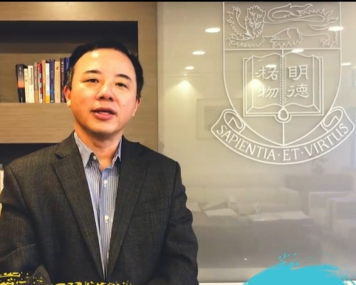 港大校長張翔。
HKU Admissions for DSE Students FB