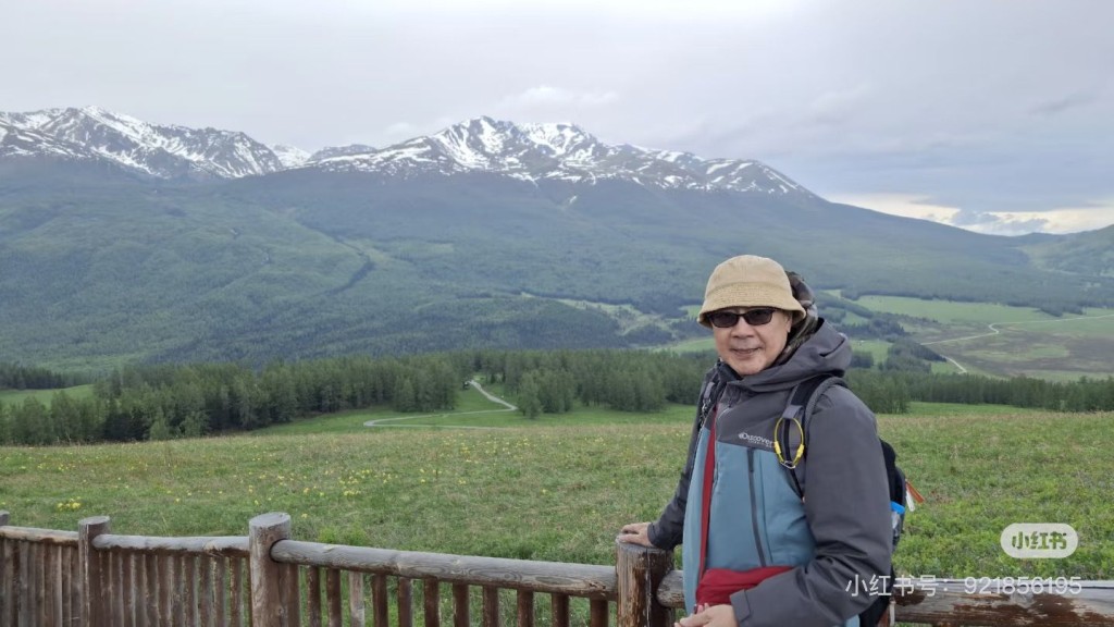 李成昌早前難得放假到北疆旅遊。