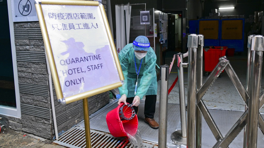 業界指近期檢疫酒店入住率僅一半。 資料圖片