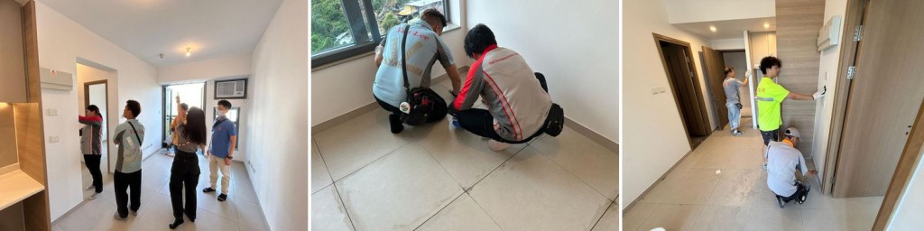 房協設專責小組處理執修個案,嚴謹跟進所有事項,大部分工程均在21天內完工。 房協設專責小組處理執修個案,嚴謹跟進所有事項,大部分工程均在21天內完工。