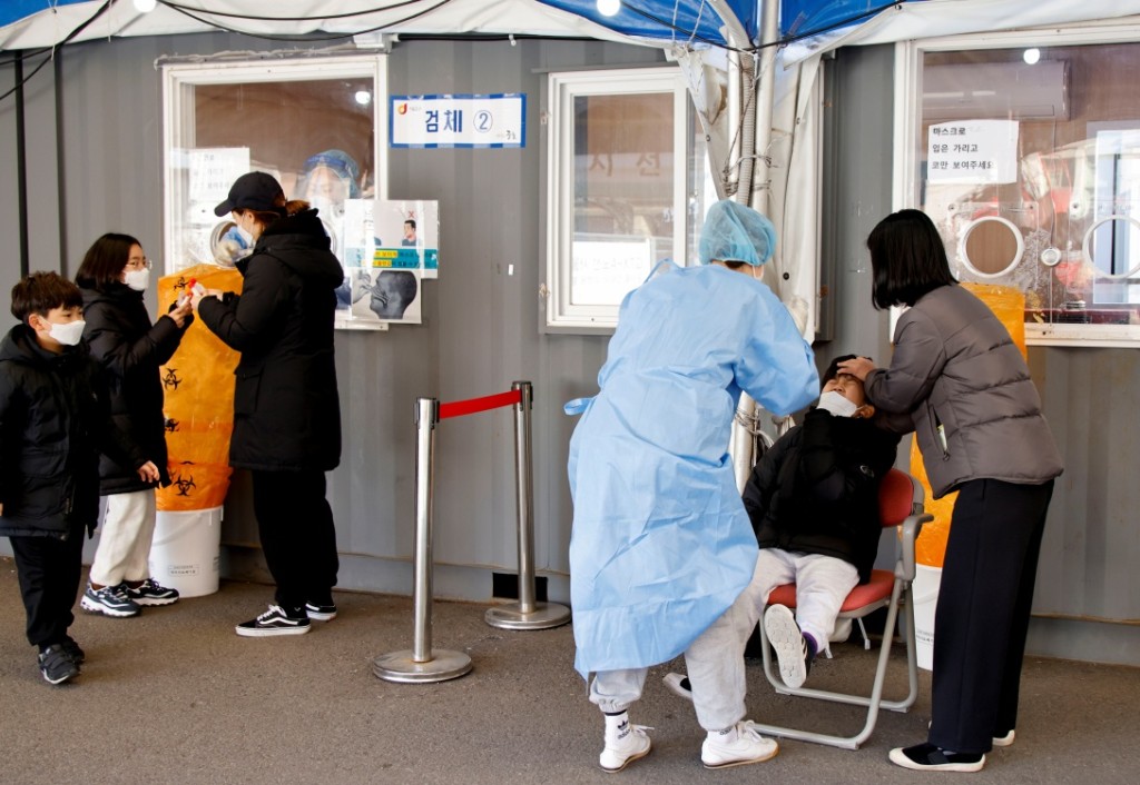 南韓疫苗護照將擴展至12歲兒童。路透社圖片