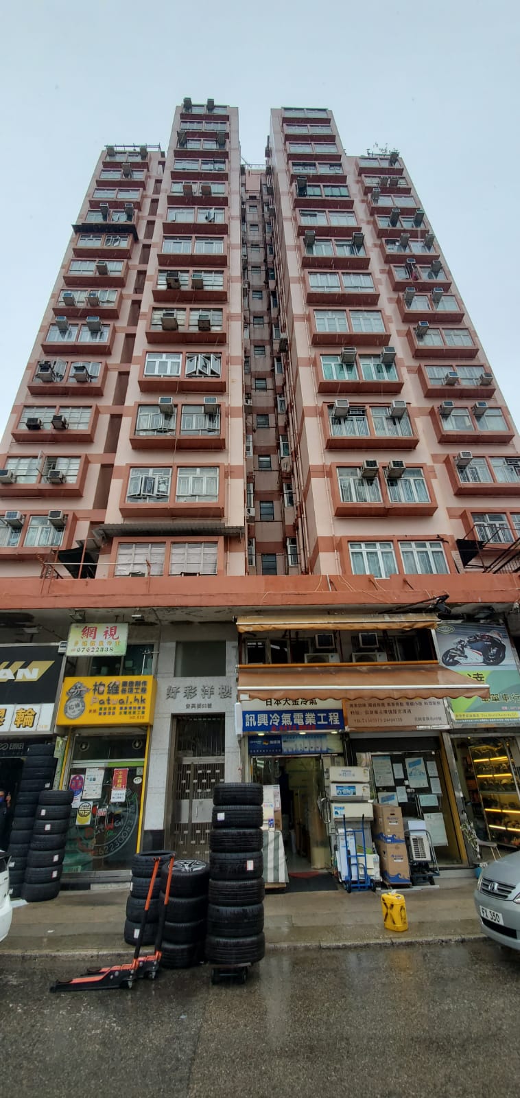 今早現場仍未解封。楊偉亨攝