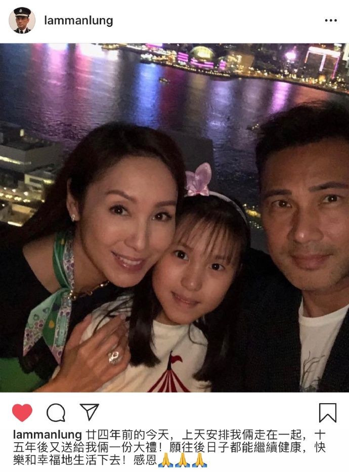 文龍希望往後日子都能一起繼續健康,快樂和幸福地生活下去。林文龍ig