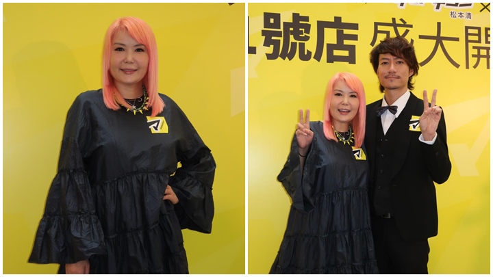 杜如風今日悉心打扮出席活動。