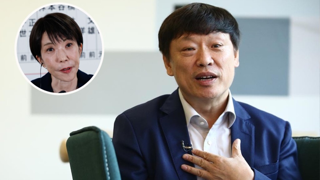 胡錫進形容高市不是「鐵娘子」而是「攪屎棍」。資料圖片