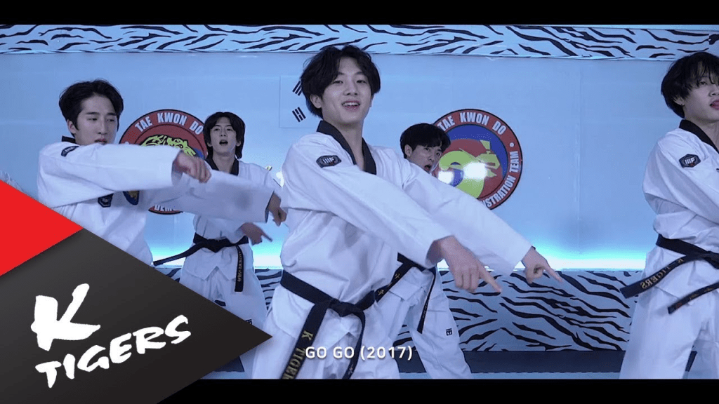 K-Tigers是南韩最具代表性的跆拳道表演团体。youtube