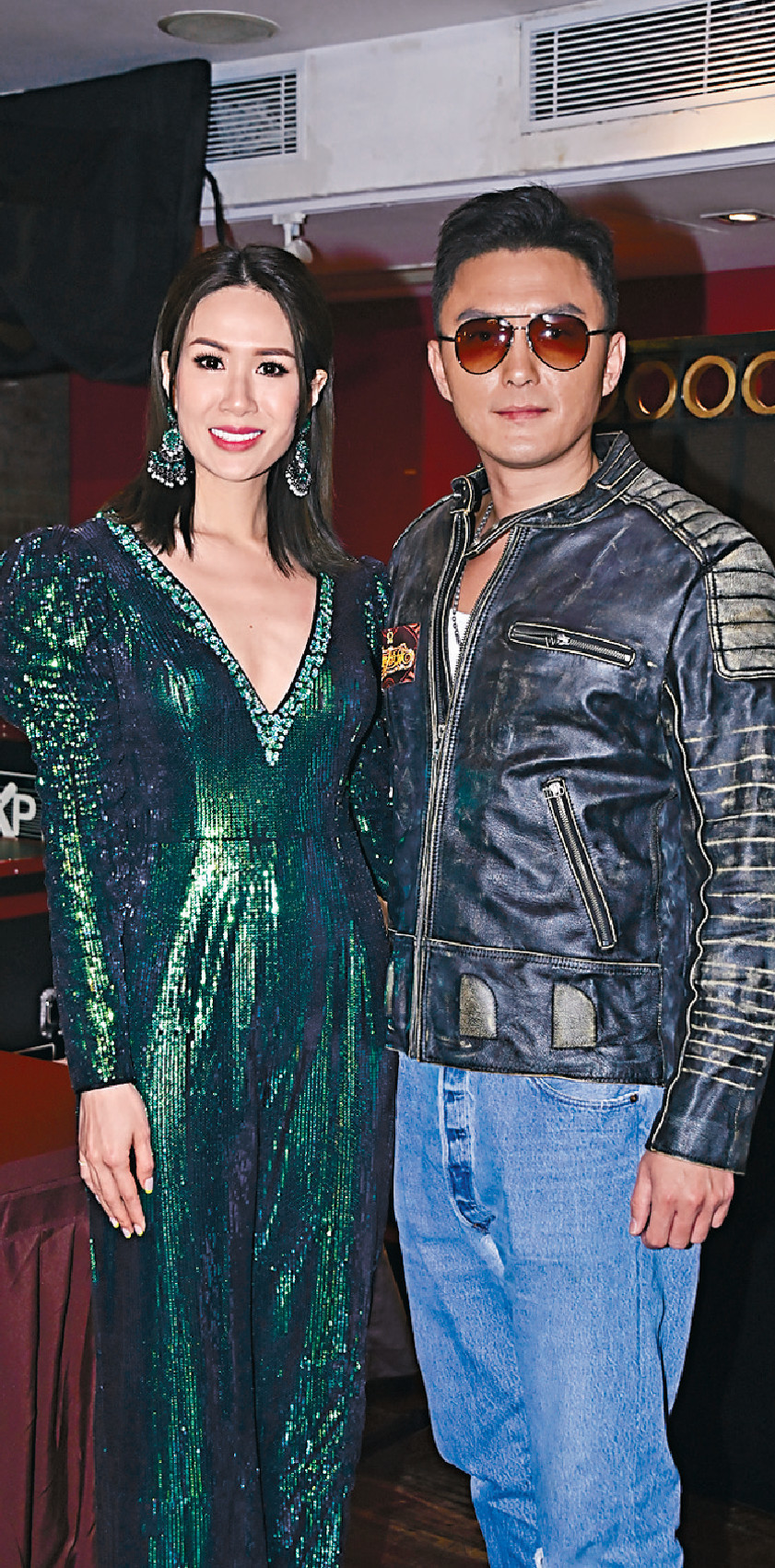 ■楊明與女友莊思明都有份演出《一舞傾城》。
