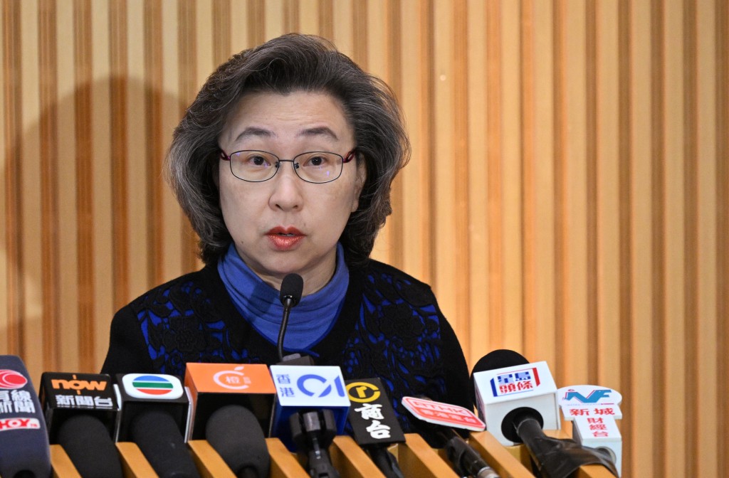 公务员事务局局长杨何蓓茵。资料图片