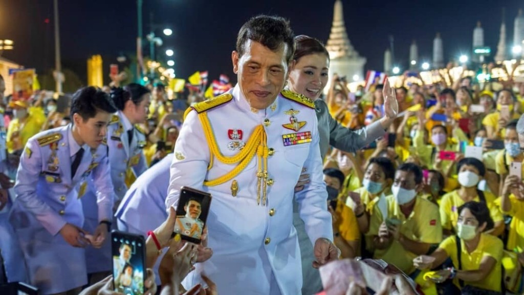泰王哇集拉隆功。 美聯社