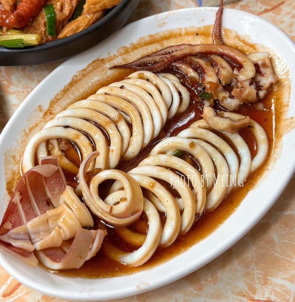 廣州平價美食2023｜8. 甜甜屋的魷魚筒，不會韌到咬不動。（圖片來源：小紅書@M-linG）