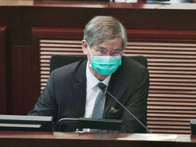 羅致光指外傭病毒檢測參與率不理想,勞工處將繼續宣傳。資料圖片